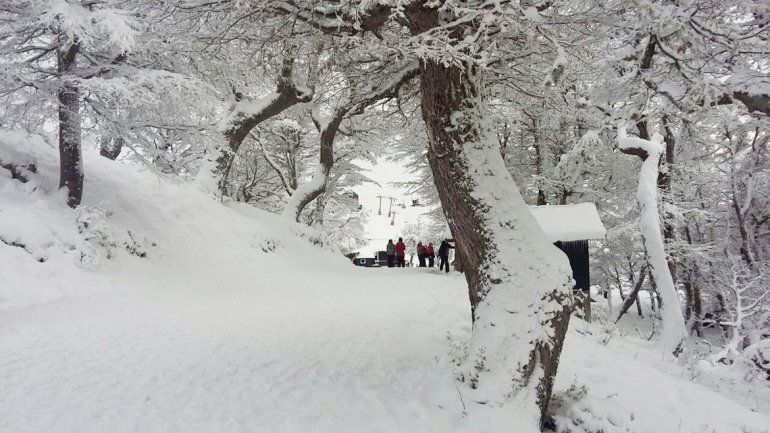 La mayoría de las localidades del interior se cubrieron de nieve. El  pronóstico indica que el fenómeno seguirá hasta hoy