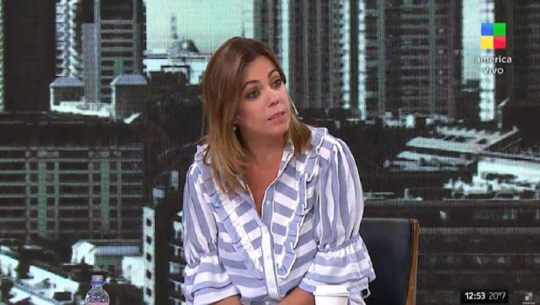 Pía Shaw en América TV.