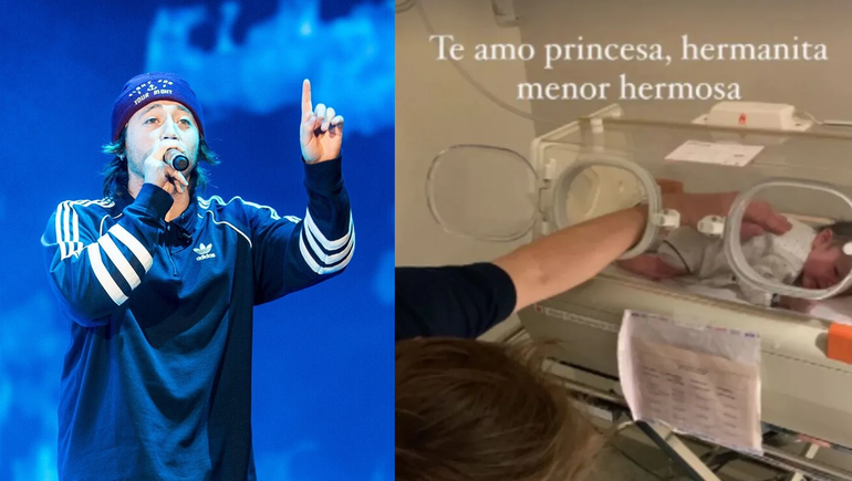 Paulo Londra fue padre en medio del escándalo con su exnovia