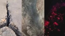 En Chubut sale humo del suelo y un inesperado obstáculo frena a los científicos que intentan investigarlo. En Chubut sale humo del suelo y un inesperado obstáculo frena a los científicos que intentan investigarlo.