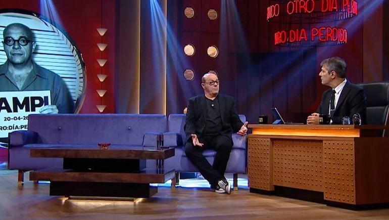 Campi reveló cómo duerme y dejó a Mario Pergolini boquiabierto