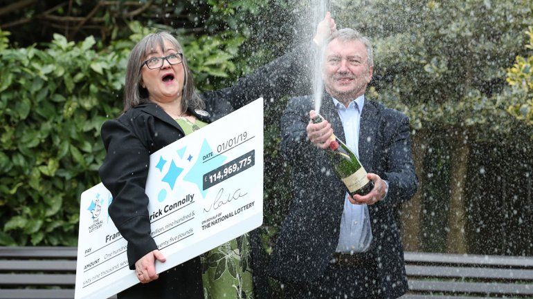 Una pareja ganó 144 millones de dólares en la lotería europea