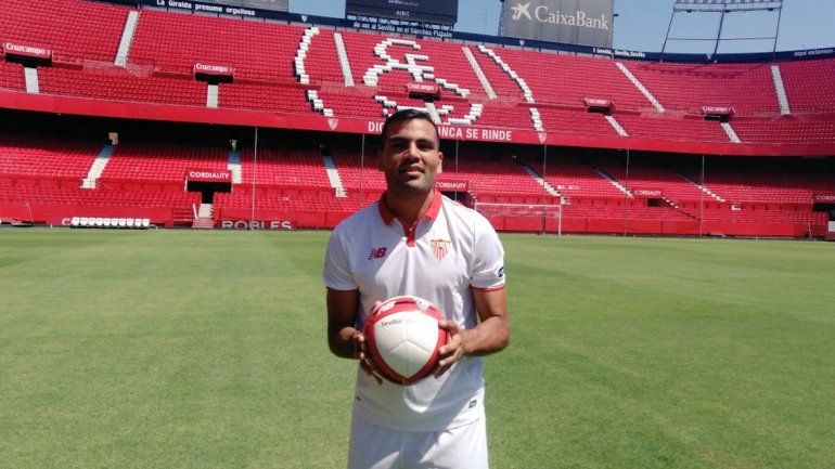 El Sevilla presentó a Mercado: Voy a dar lo mejor