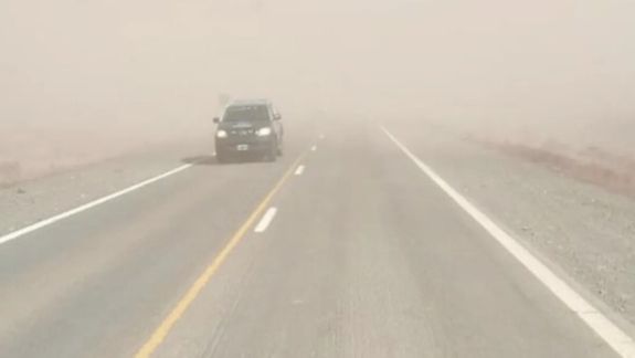 El SMN comunicó la vigencia de alertas de nivel amarillo por fuertes vientos.
