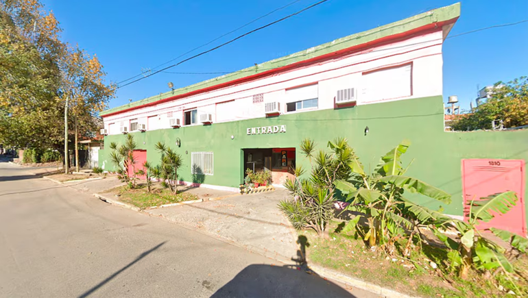 Hotel de alojamiento de Lomas de Zamora donde ocurrió el femicidio. Hotel de alojamiento de Lomas de Zamora donde ocurrió el femicidio.