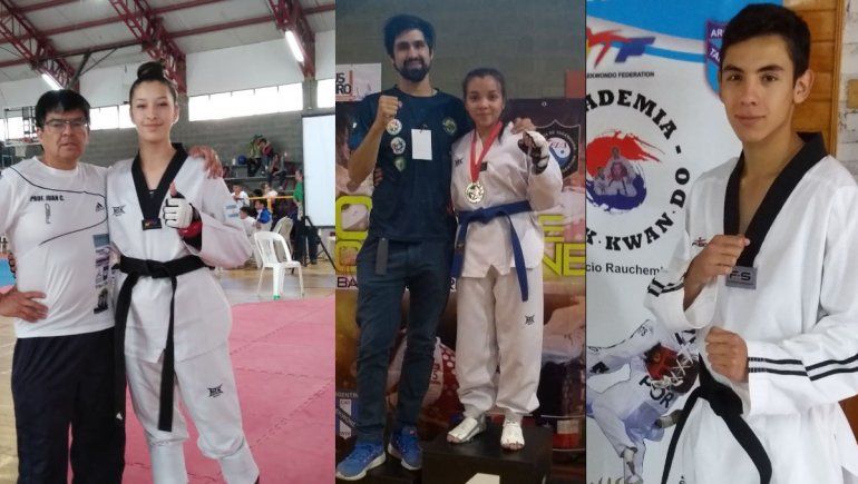 Sueños de oro del taekwondo regional