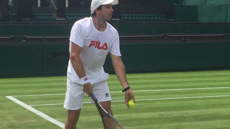 Carlos Berlocq perdió y se despidió en la primera ronda de Wimbledon