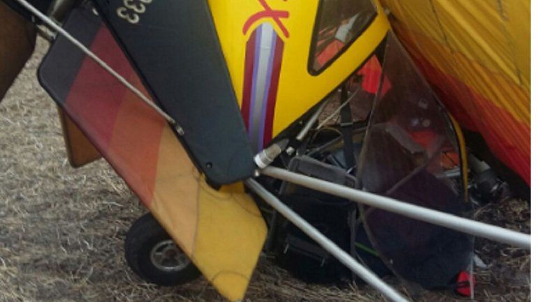 El piloto fue identificado como Diego Gitad y tenía unos 50 años.