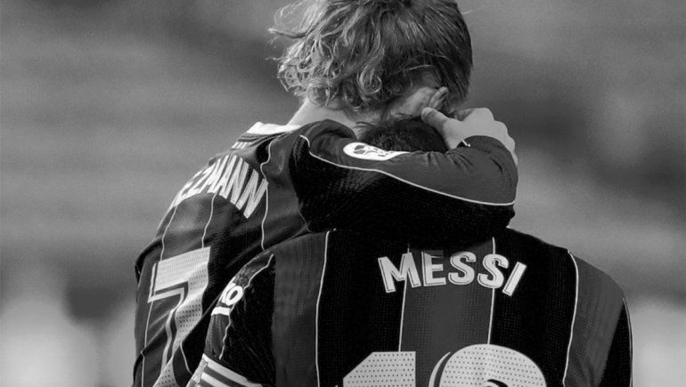 Griezmann puso paños fríos al escándalo con Messi | Foto: @AntoGriezmann (Vía Twitter)