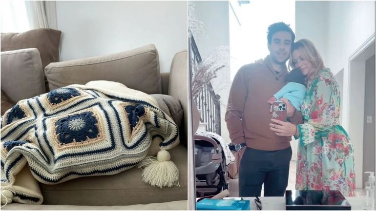 Los primeros días de Cruz, el hijo de Nicole Neumann y Manu Urcera Los primeros días de Cruz, el hijo de Nicole Neumann y Manu Urcera