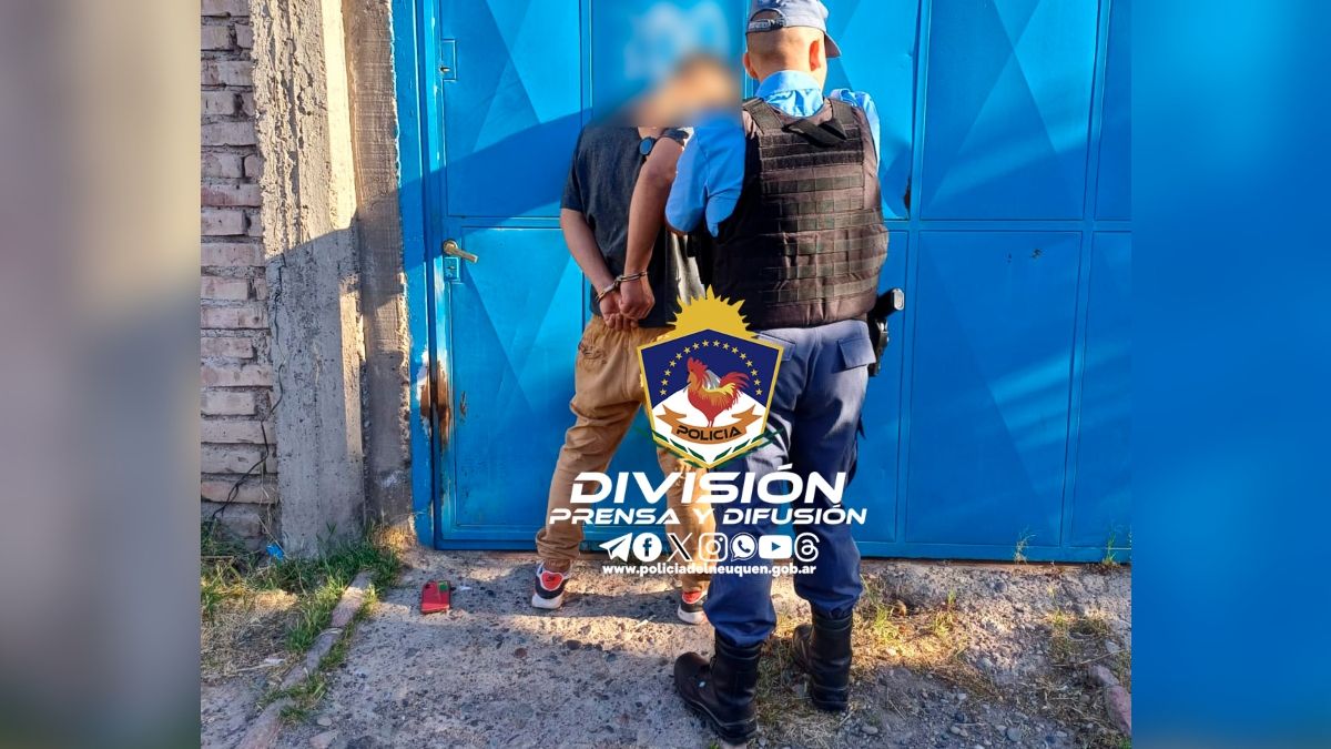 Le robó el celular a una persona y lo atraparon a los pocos minutos