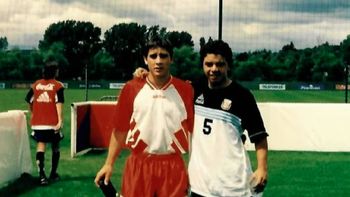 El neuquino que fue sparring de la selección en un mundial El neuquino que fue sparring de la selección en un mundial