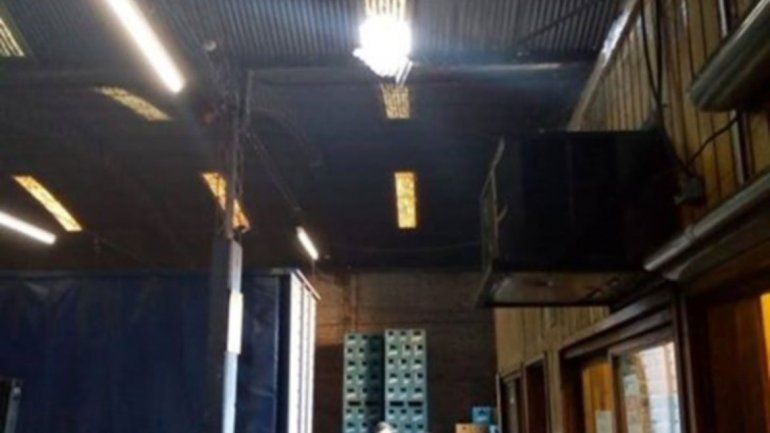 El ladrón del mal paso: fue detenido tras caer del techo