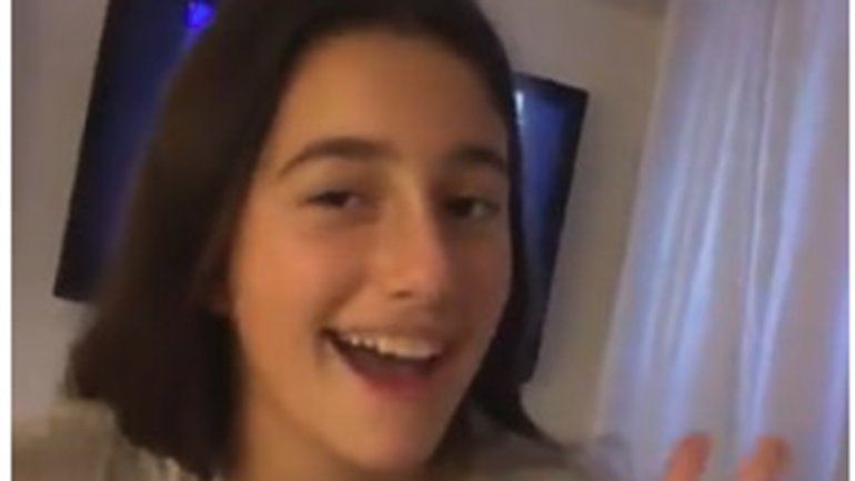 La joven ya quiere seguir los pasos de su madre.&nbsp;