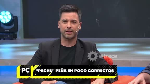 Pachu Peña reveló en Poco Correctos cuál es el pacto que lo une a sus ex compañeros de Videomatch.