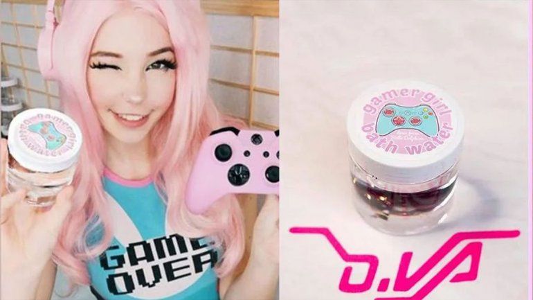 Puso a la venta el agua de su bañadera y agotó el stock