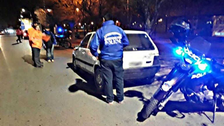El auto adulterado circulaba por calle Libertad