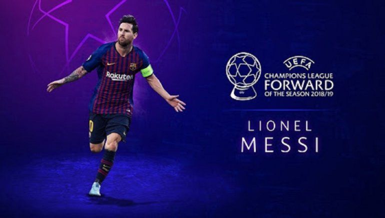 Nuevamente Messi aparece entre los seleccionados para formar el 11 ideal de la UEFA.