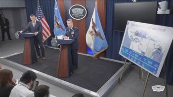 operacion martillo de medianoche: el pentagono revelo detalles del masivo bombardeo a iran