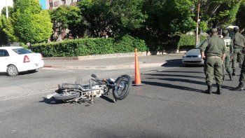 dos heridos en un accidente sobre la avenida argentina dos heridos en un accidente sobre la avenida argentina