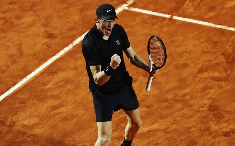 Jannik Sinner fue superior en los momentos clave y eliminó Francisco Cerúndolo en Roma