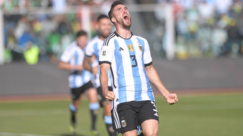 Argentina se puso 2 a 0 con el gol de Nicolás Tagliafico. Argentina se puso 2 a 0 con el gol de Nicolás Tagliafico.