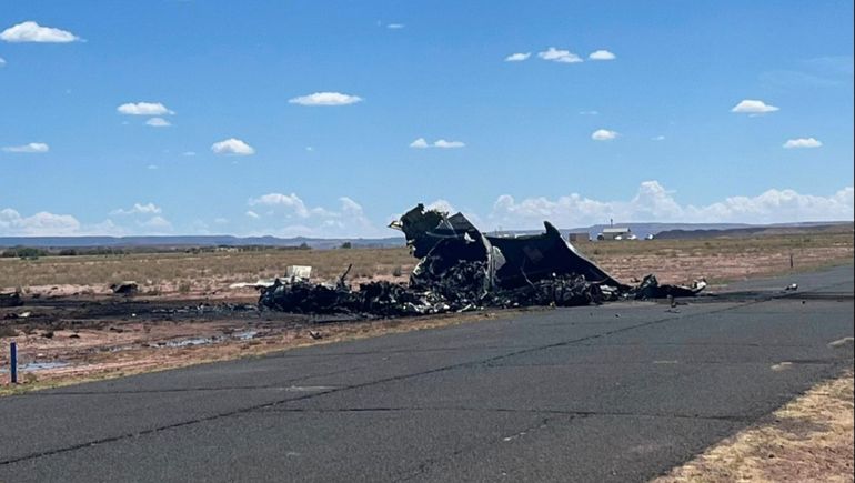 Un avión sanitario se estrelló en Estados Unidos y murieron todos sus ocupantes.