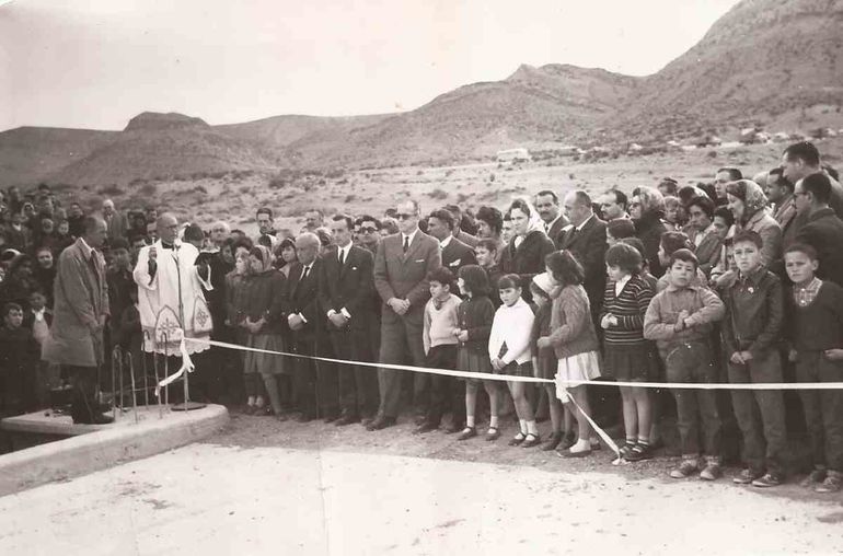 Inauguración puente sobre el río Neuquén.