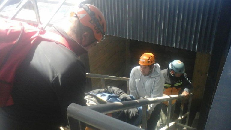 Rescataron a un turista porteño en el cerro Bayo