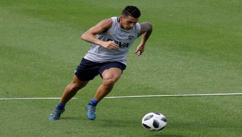 Cristian Pavón empieza con los entrenamientos
