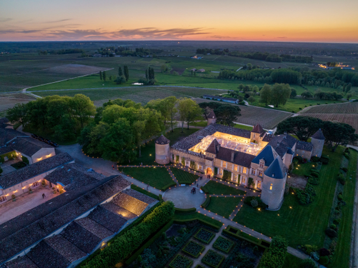 Château d’Yquem, 104 hectáreas con sémillon en un 80% y sauvignon blanc en el 20% restante. Foto: Château d’Yquem. Château d’Yquem, 104 hectáreas con sémillon en un 80% y sauvignon blanc en el 20% restante. Foto: Château d’Yquem.