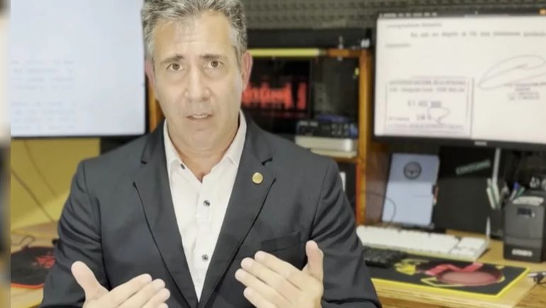 El profesor Bruno Sancci difundió hace pocos días un video en su canal de Youtube, en el que rechaza las acusaciones. El profesor Bruno Sancci difundió hace pocos días un video en su canal de Youtube, en el que rechaza las acusaciones.