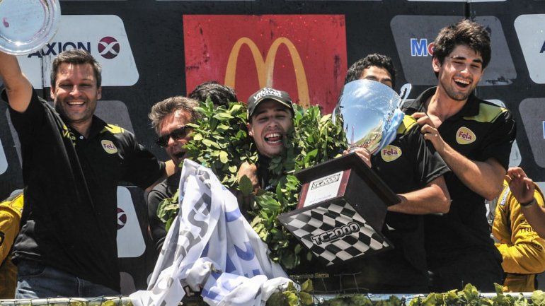 Antonino se dio el gusto de festejar el primer título a nivel nacional en una de las categorías más competitivas.