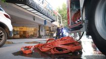 El incendio en el hotel se inició este domingo por la tarde. El incendio en el hotel se inició este domingo por la tarde.