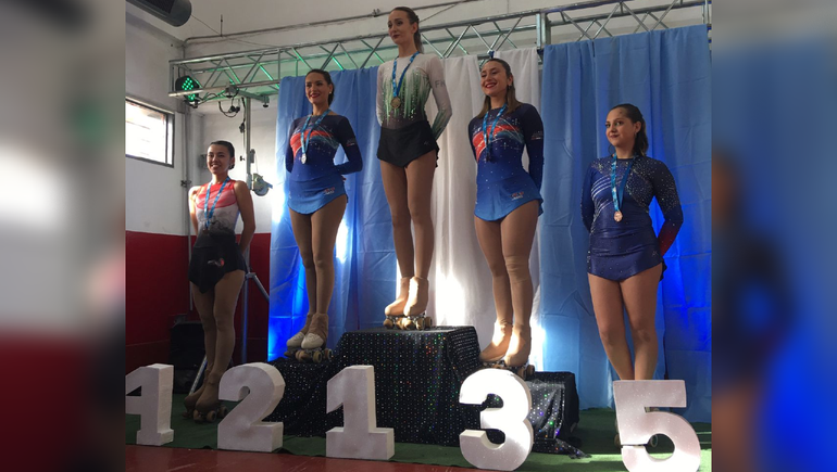 Podio para Neuquén en la Copa Argentina de patín artístico