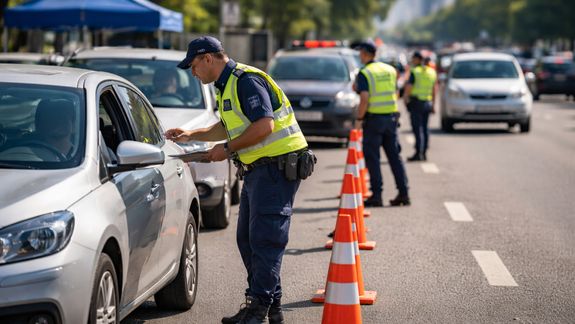 Los agentes pueden hacer una pregunta capciosa en un control de trásnito y hay que tener cuidado a la hora de responder. Foto: Freepik&nbsp;