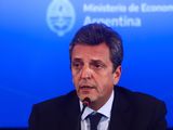 El ministro de Economía de Argentina, Sergio Massa.