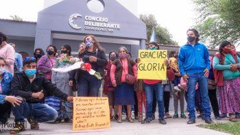 Toma evita plottier. concejo deliberante