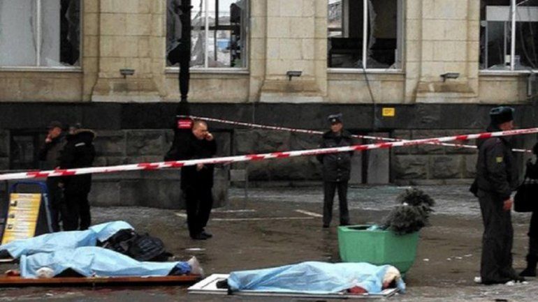 Tres kamikazes se hicieron estallar frente a una comisaría en el sur de Rusia