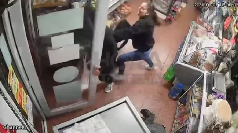 Dos ladrones entraron a un almacén de Mar del Plata