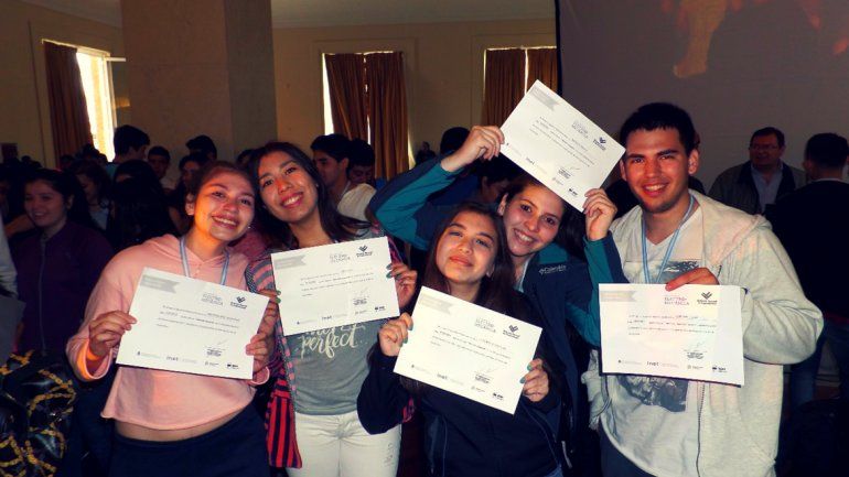 Estudiantes del EPET 9 de Plottier premiados en Electromecánica.&nbsp;