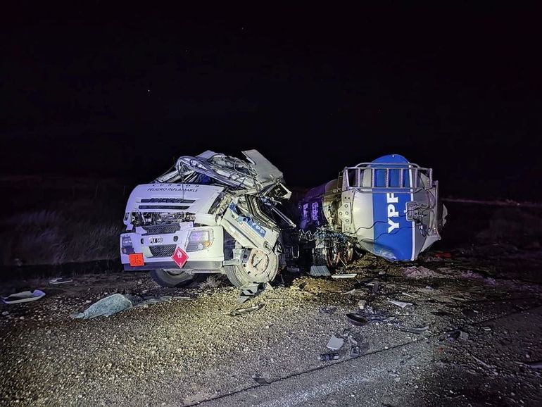 Neuquino resultó herido tras volcar con un camión cisterna