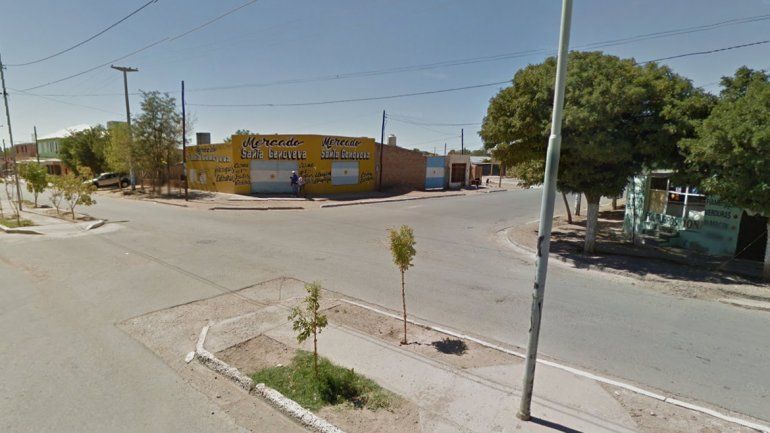 Sucedió cerca de las 20.30 en Viñuela y Corrientes.