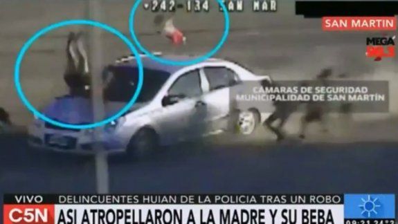 Impactante: robaron un auto