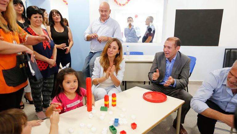 Gutiérrez y Tolosa Paz inauguraron obras en el CDI Belén y el Hogar Ayenhué