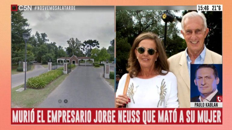La autopsia reveló más detalles del femicidio que cometió Jorge Neuss antes de suicidarse en su casa en el country Martindale.