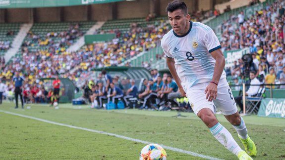 Acuña en acción en un partido ante los cafeteros. Hoy sería titular.