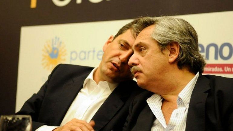 Alberto Fernández, antes del alta, le tiró más flores a Massa