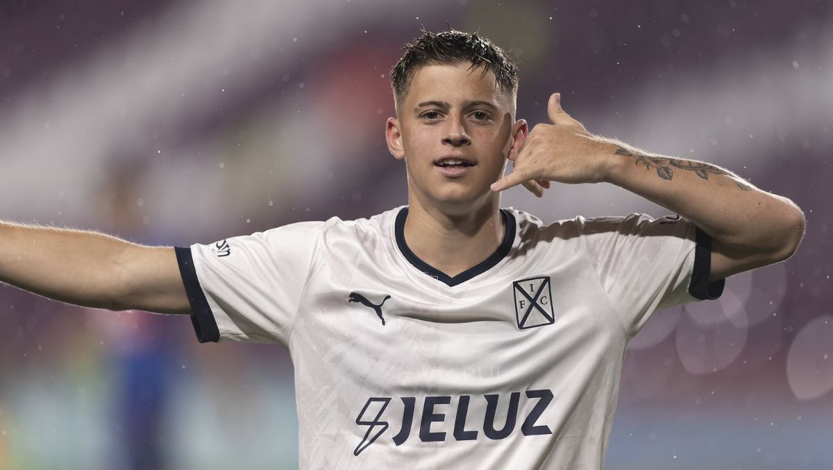 Patadón: así quedó el tobillo de un jugador de Independiente después que le pegaron