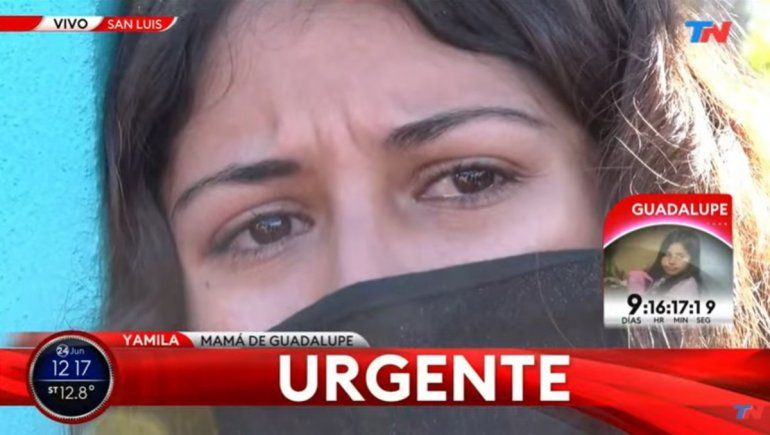 El dolor desgarrador de la mamá de Guadalupe: Me trataron de loca